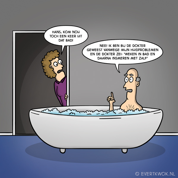 Weken in bad