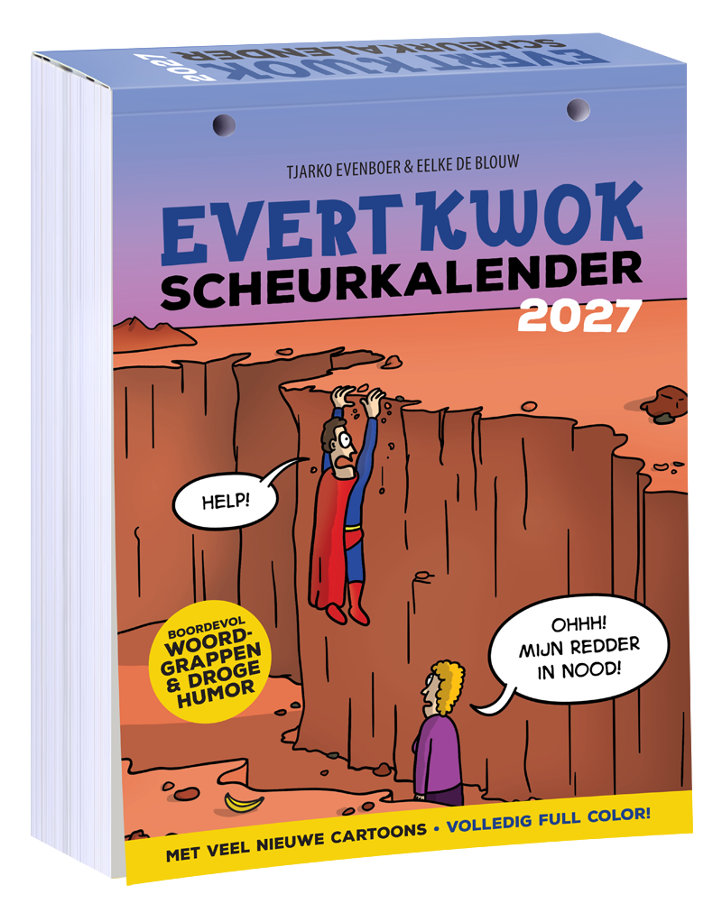 Evert Kwok Scheurkalender 2027
