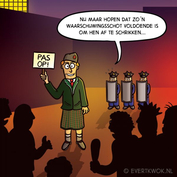 Waarschuwingsschot