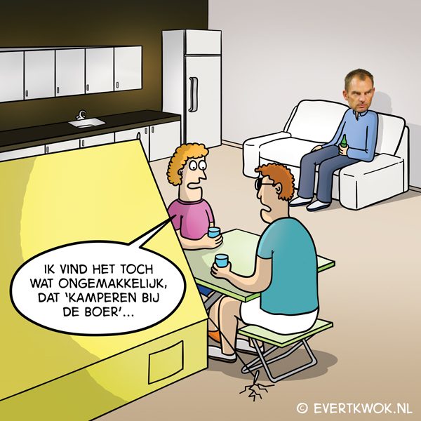 kamperen bij de boer