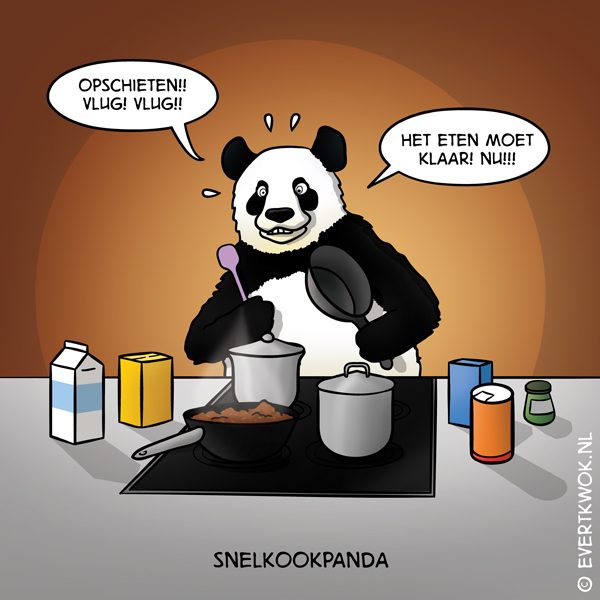 Snelkookpanda