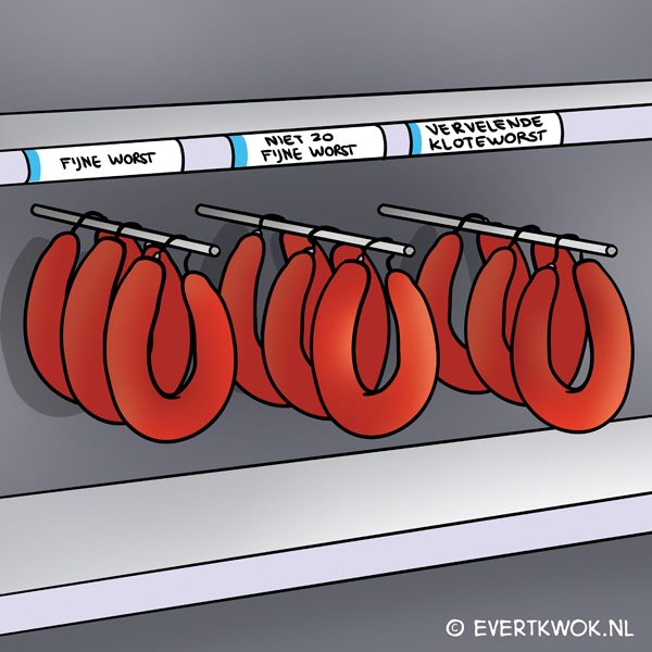 Fijne worst