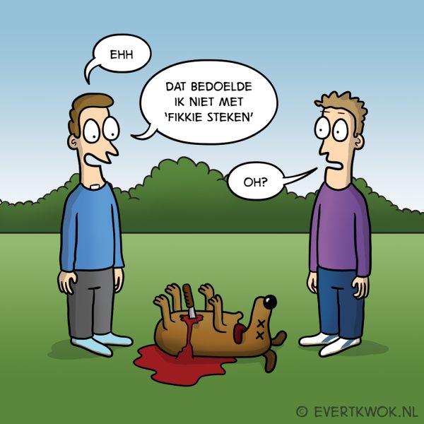 Fikkie steken