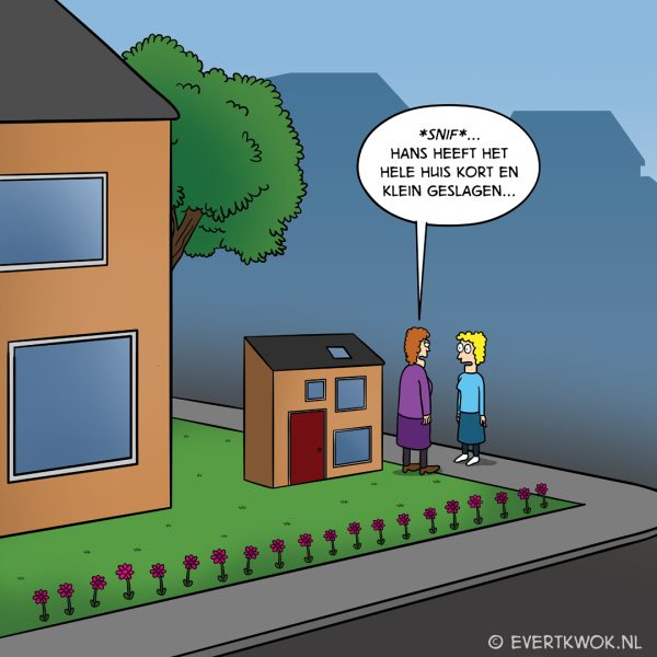 kort en klein